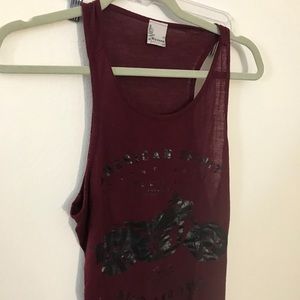 Maroon Tank